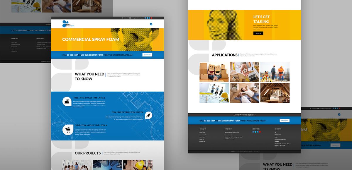 Reilly Spray Foam - project work 2