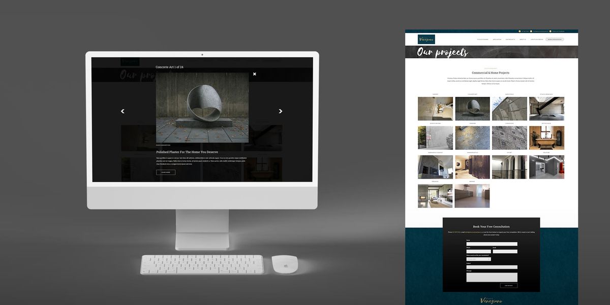 Stucco Veneziano - project work 3